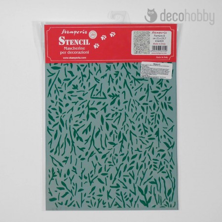 Stamperia stencil G meret Texture fern KSG324 Decohobby
