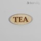 Natur fa Tea tablacska 4.8x2.4cm Diszites Decohobby