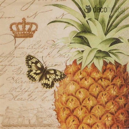 Konyhai szalveta Royal pineapple Decohobby