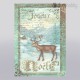 Stamperia rizspapir A4 DFSA4039 Joyeux Noel Reindeer Decohobby