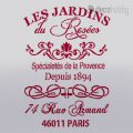 Stamperia stencil G meret Les Jardins minta KSG375 Decohobby