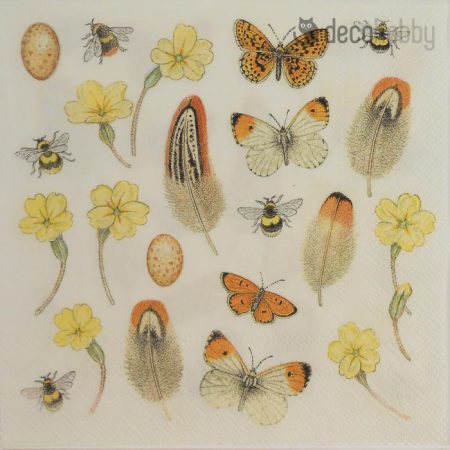 Pillangos szalveta Eggs and Feathers Decohobby
