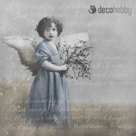 Sagen Vintage szalveta Blue Angel Decohobby