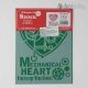 Stamperia stencil KSD285 Mechanical Heart Decohobby
