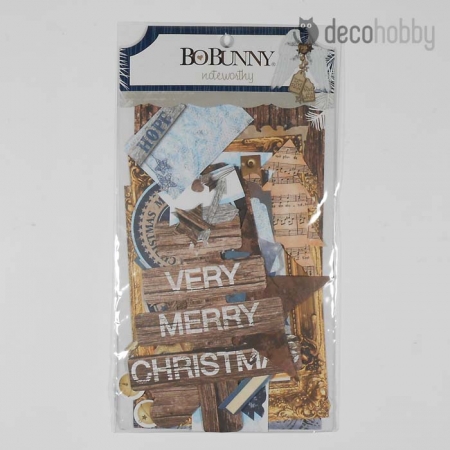 Papir disz BoBunny Christmas 01 Decohobby