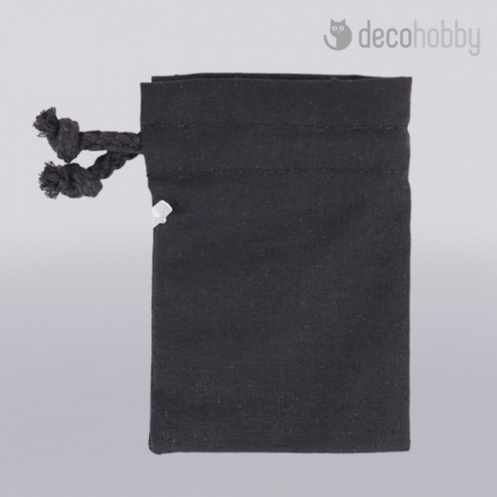 Vaszon batyuka fekete Decohobby