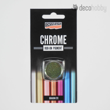 Chrome Rub on pigmentek 01 Decohobby