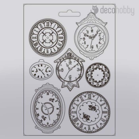 Modellezo forma A4 Garden of Promises clocks Stamperia K3PTA4536 Decohobby